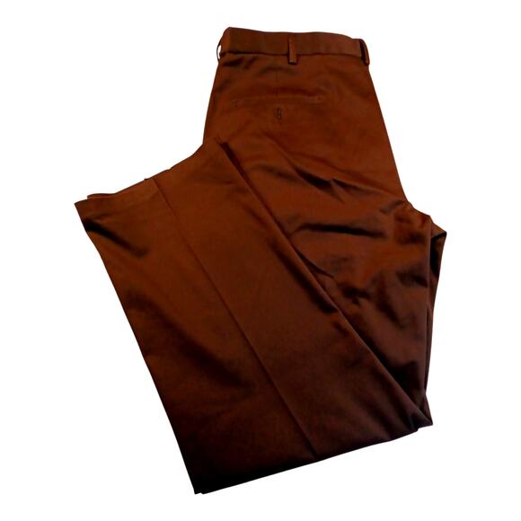 Haggard Iron Free Men's Premium Brwon Khaki Pants - 36x30 - Picture 6 of 6